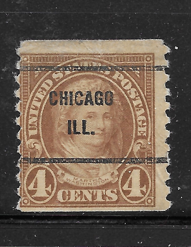 Illinois Bureau Precancels - Chicago 61 - 4c 1923 Coil