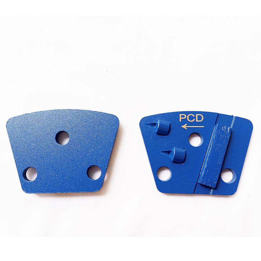 Trapezoid PCD Diamond Grinding Disc Wheel Sintered Segment Metal Block Abrasive