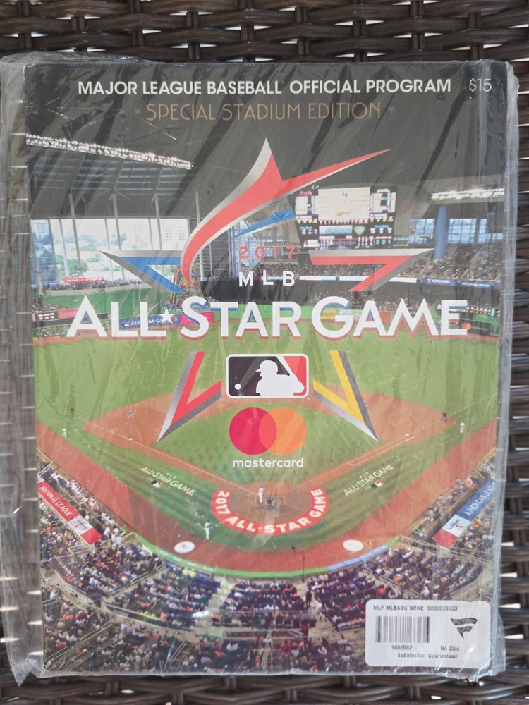 2017 MLB ALL STAR Official Program Special Stadium Edition