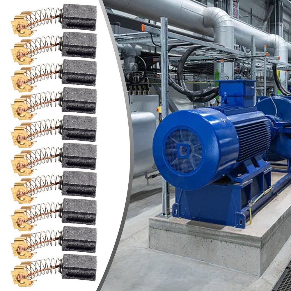 10pcs Carbon Brushes for CB406 CB407 CB418 Improved Motor Functionality