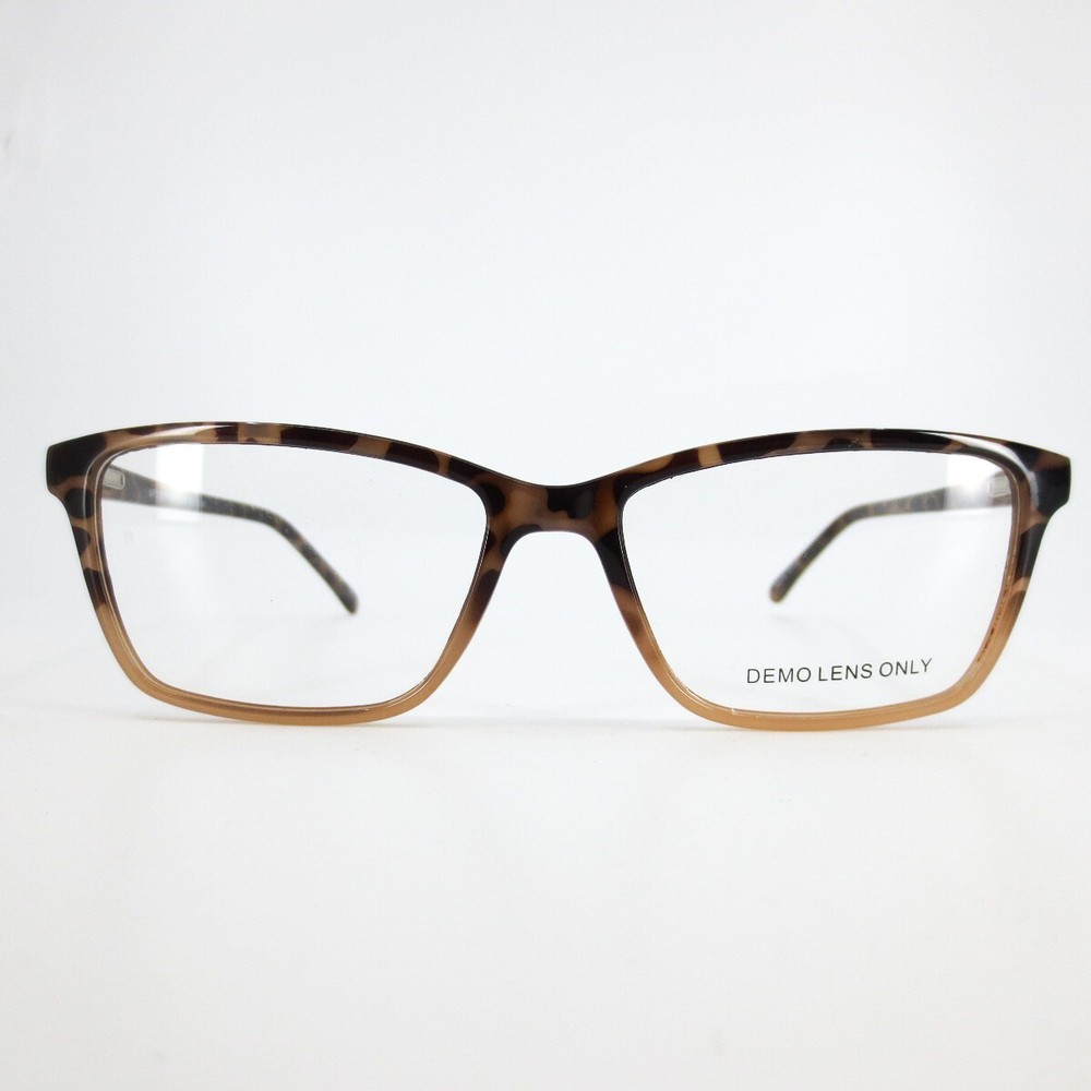 WP20215 TORTOISE Eyeglasses Frames Brown Rectangular 53-15-140