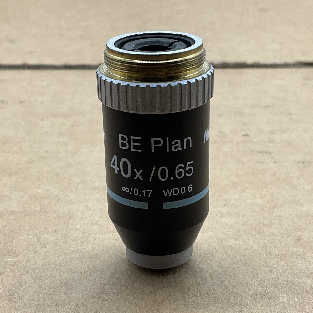 Nikon BE Plan 40x/.65 objective OEM for Nikon E100