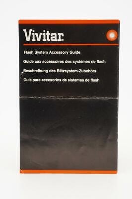Vivitar Flash System Accessory Guide