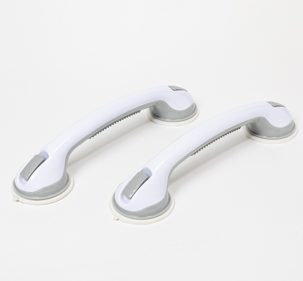 Grab Bars Bathroom Safety Support Handle Helping Handle Suction 2 Pack Portable
