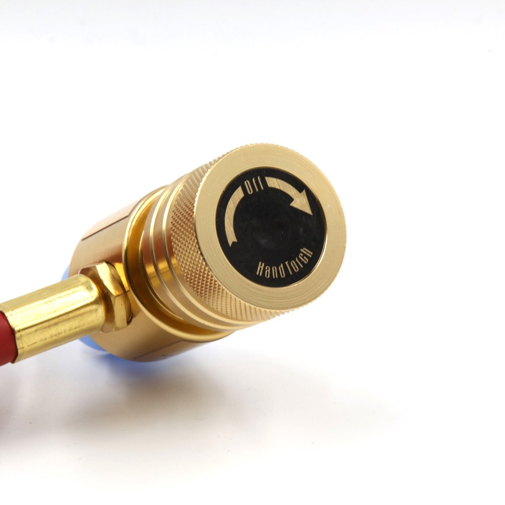 2-Hand MAPP Torch Braze Welding Torches Self Ignition Function