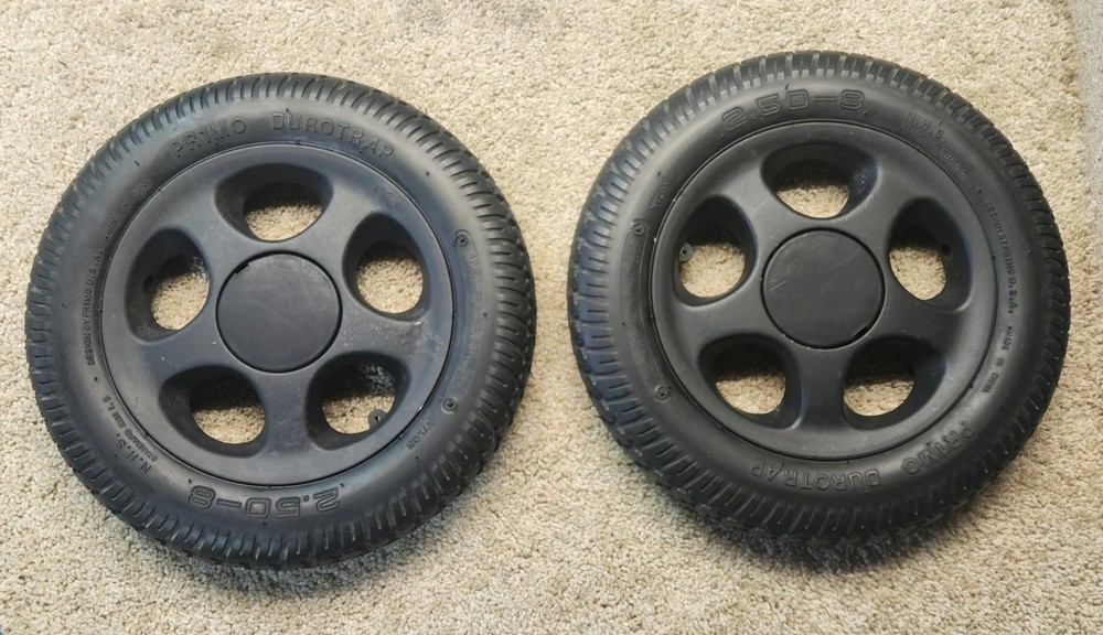 Quickie Pulse 6 Tires PR1MO Durotrap 2.50-8