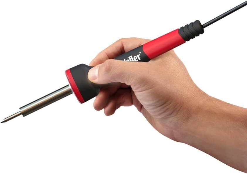 Precision Grip Soldering Iron Station - Variable Wattage - Space-Saving Design