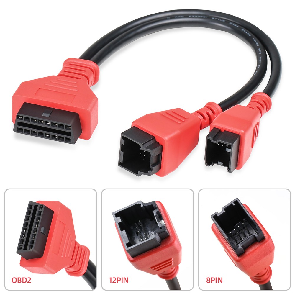 FCA 12+8 Universal Adapter Cable Adapter For Chrysler/Dodge Diagnostic Cable USA