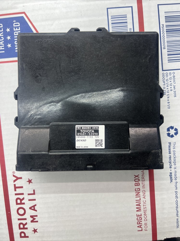 12-13 TOYOTA PRIUS COMPUTER POWER SUPPLY CONTROL MODULE ECM ASSEMBLY