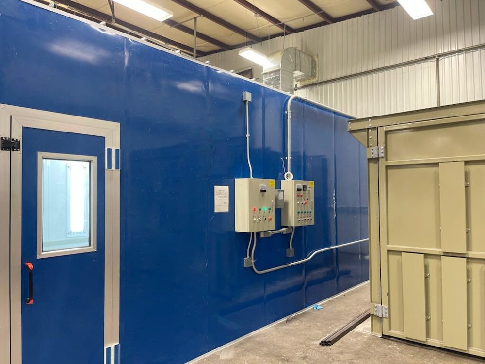 TEJ-30 Semi Downdraft Paint Booth