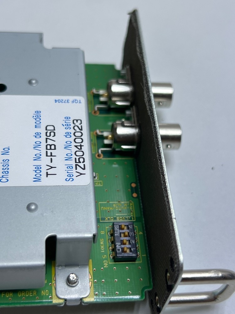 Panasonic TY-FB7SD SDI INPUT