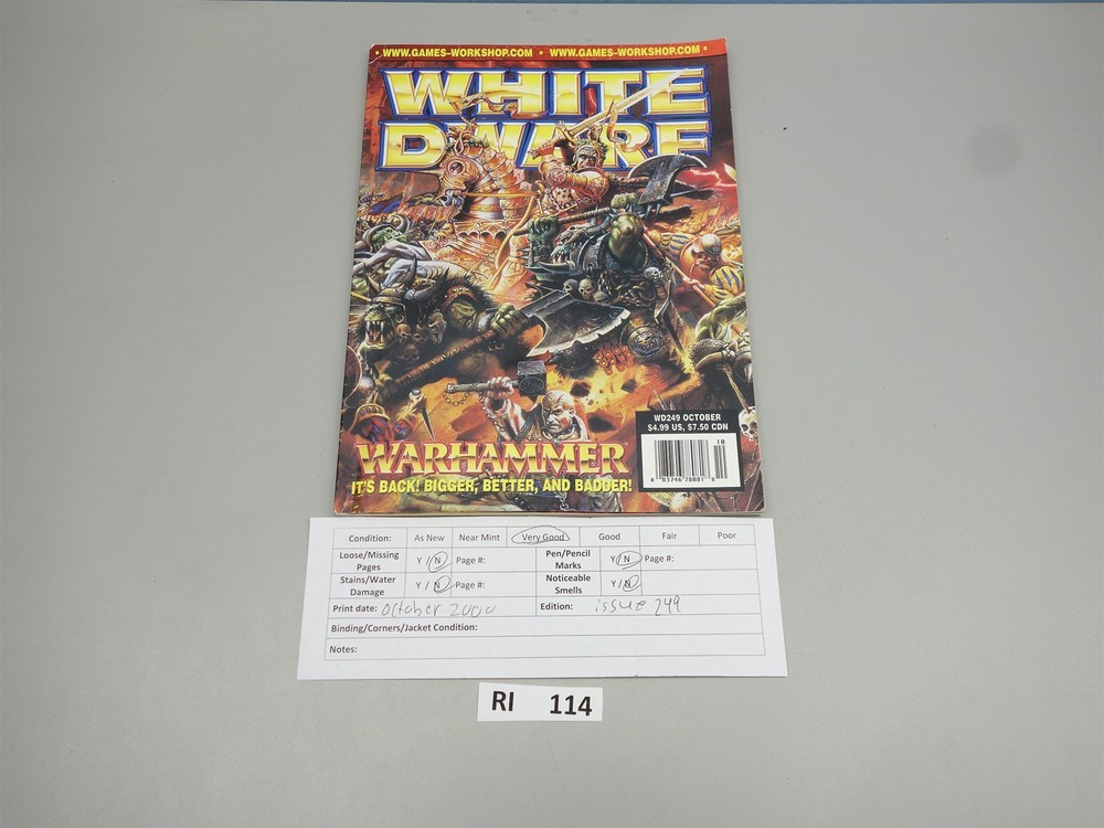 White Dwarf: #249 October 2000 (Games Workshop)