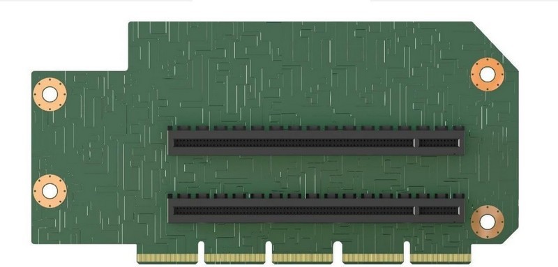 Intel CYP2URISER1DBL PCIe Full Height/Half Length Green Server 2U PCIe