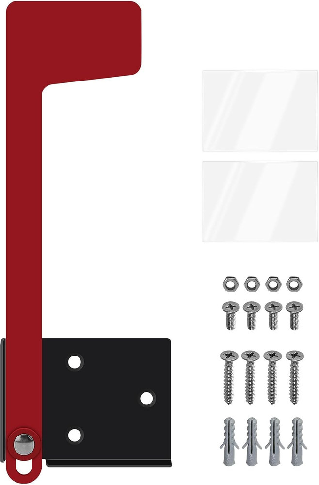 Mailbox Flag Replacement Kit, Galvanized Steel Flag for Mailbox, Mailboxes Acces