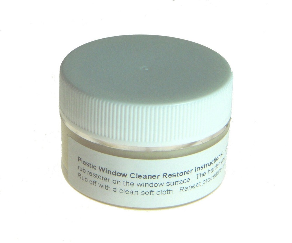 Convertible Top Plastic Window Cleaner Restorer Polish and Scratch Remover