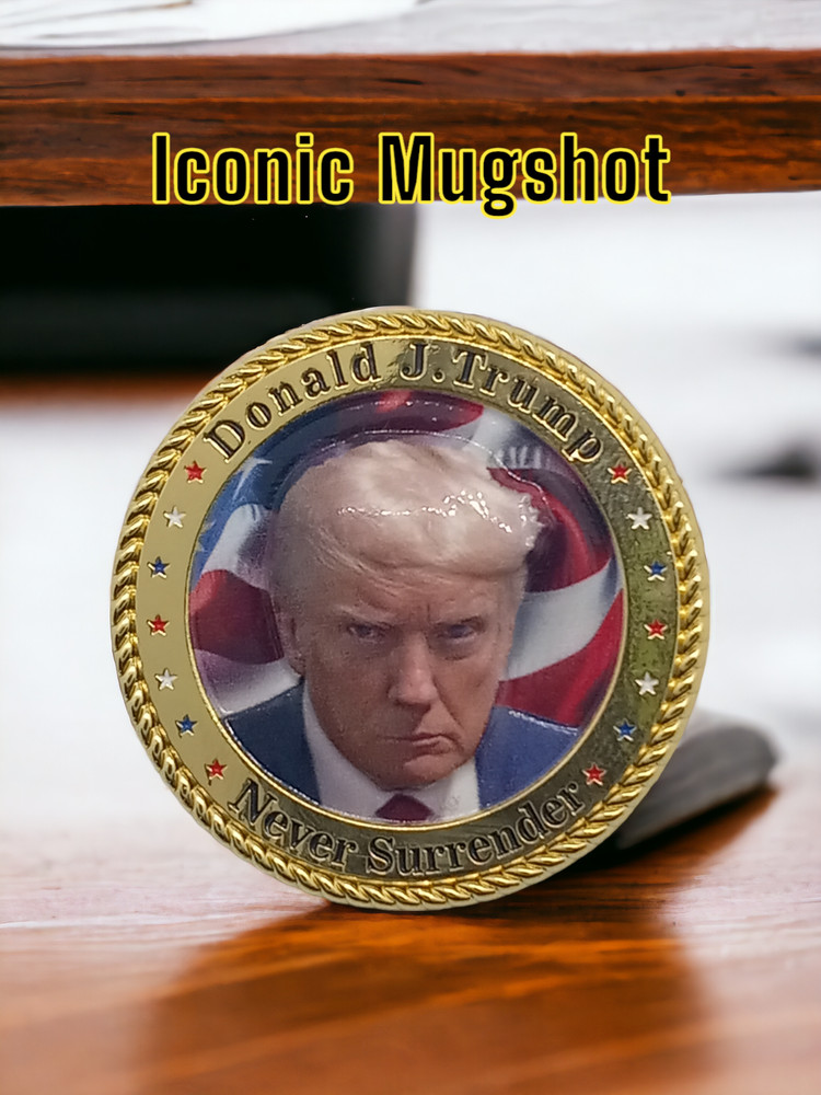 Donald Trump "No Surrender" Challenge Coin