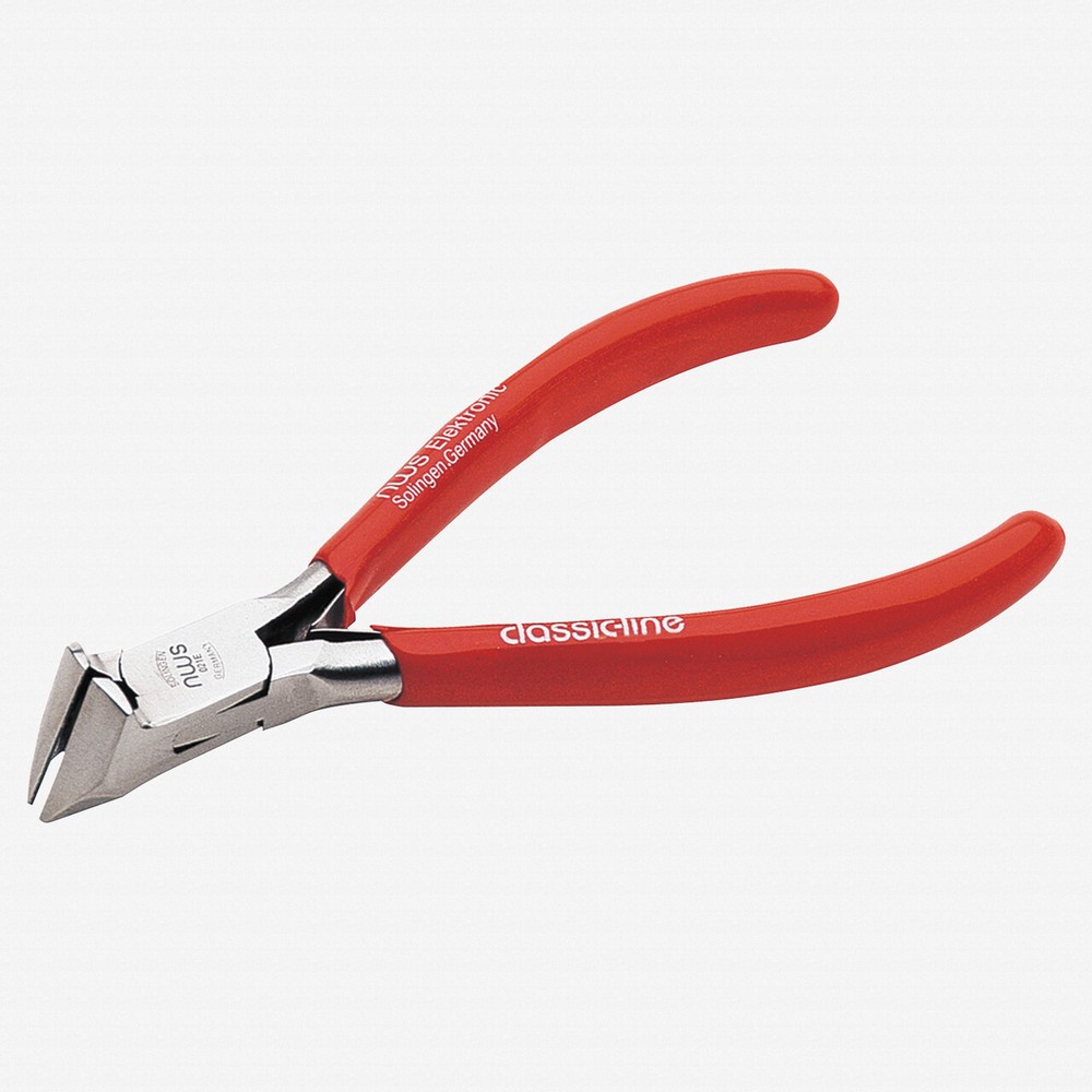 NWS 4.5" Oblique End Cutter - MicroFinish - Plastic Grip