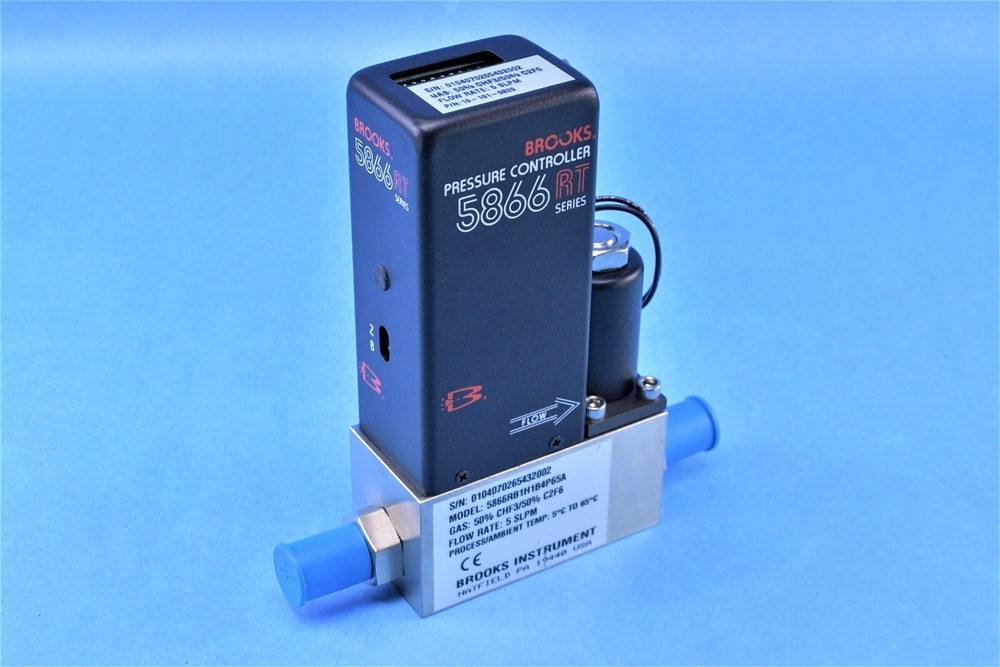 Brooks 5866 RT Pressure Controller Flow Meter 5866 RT PID