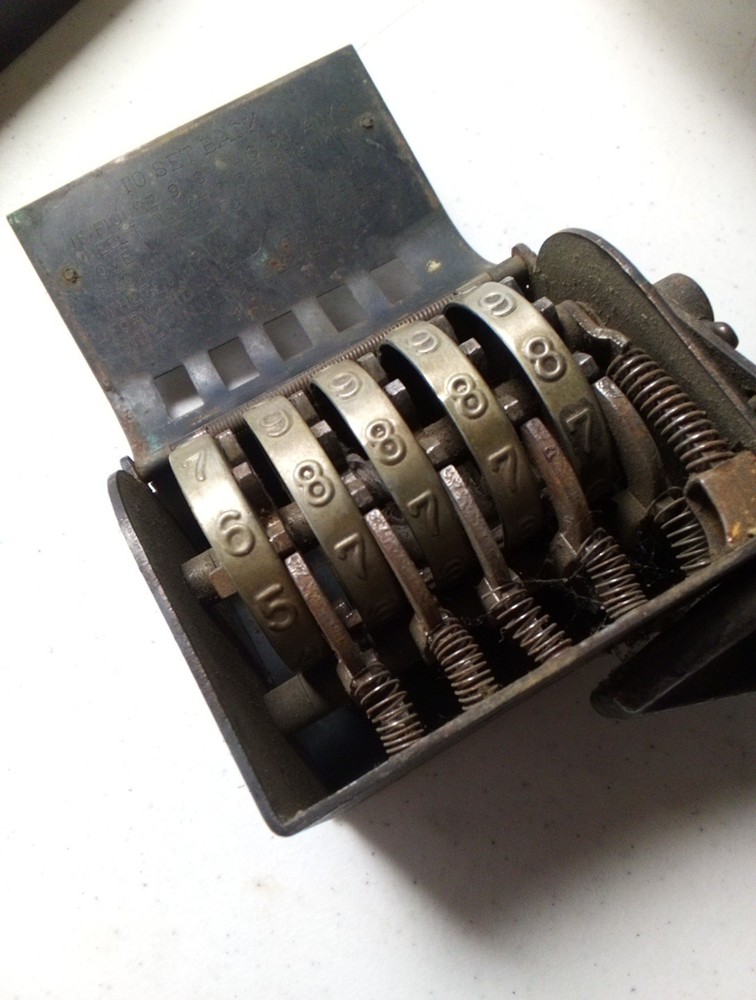 Antique Redington Chicago Counting Machine