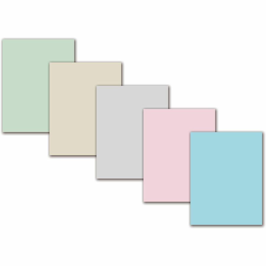 Pacon PAC101058 Array Bond Paper 8.5x11 20lb Assorted Pastels 500 Sheets