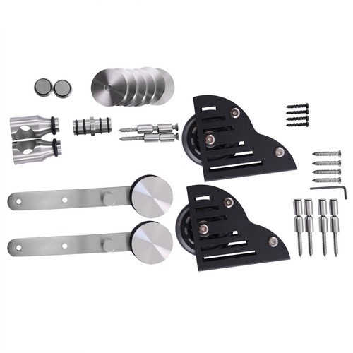 10 ft Stainless Rolling Ladder Hardware Rolling Library Ladder Track Rust-proof