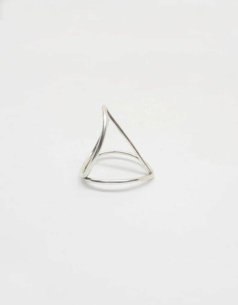 Solid 925 Sterling Silver Band & Statement Ring Handmade Ring All size R-39