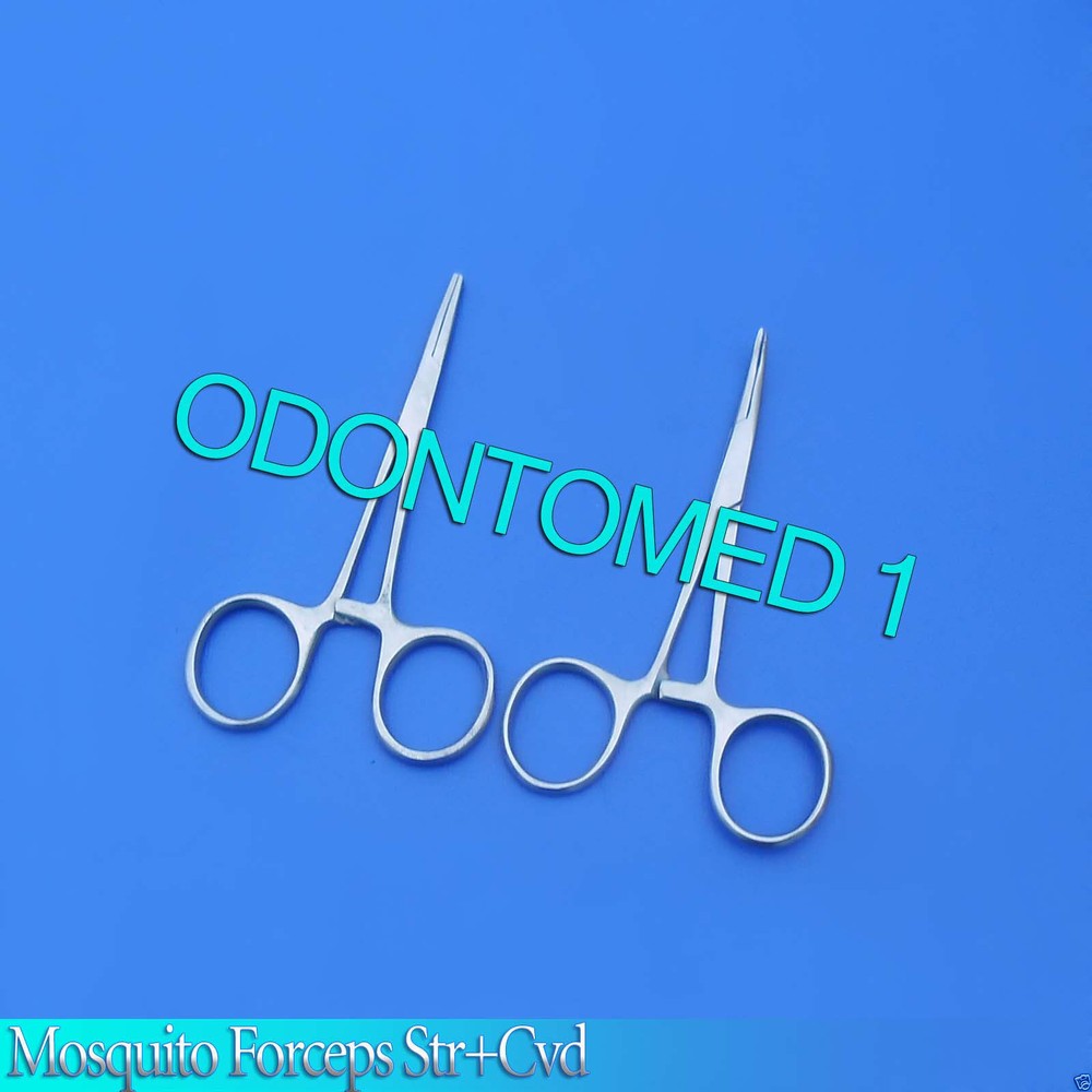 2 ASRTD O.R GRADE MOSQUITO FORCEPS 3.5" STR CVD