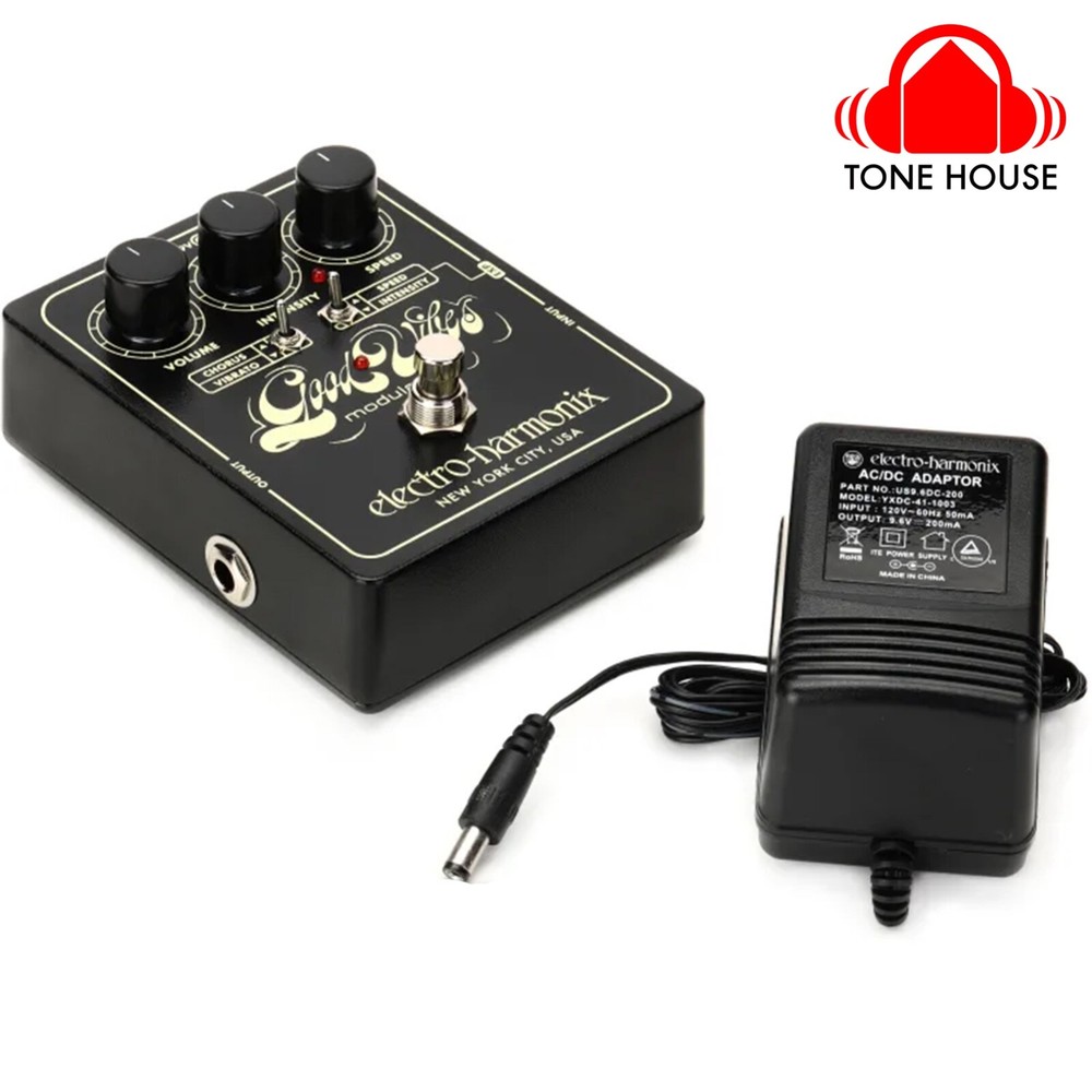 Electro-Harmonix Good Vibes Analog Modulator Effect Pedal – New