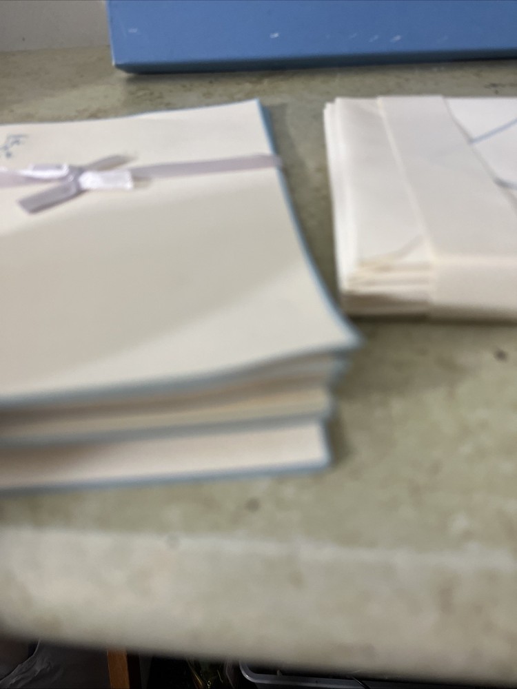 Madeira Engraved Initial Stationary With Envelopes