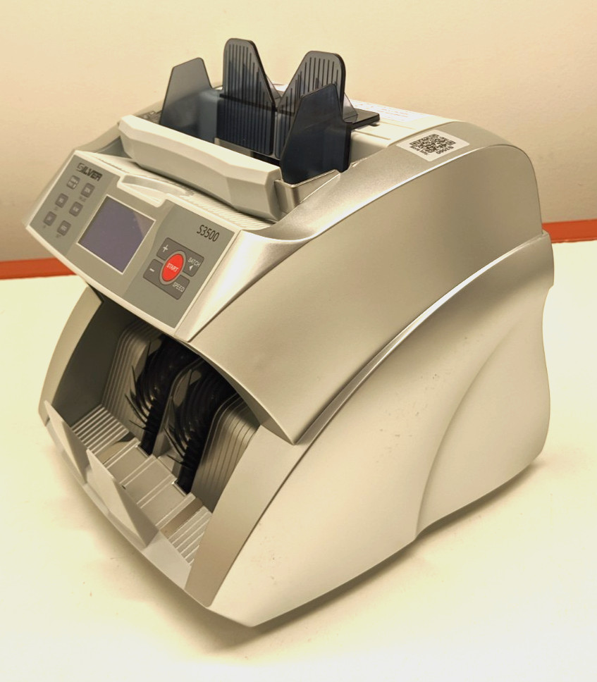 SILVER S3500 BILL COUNTER