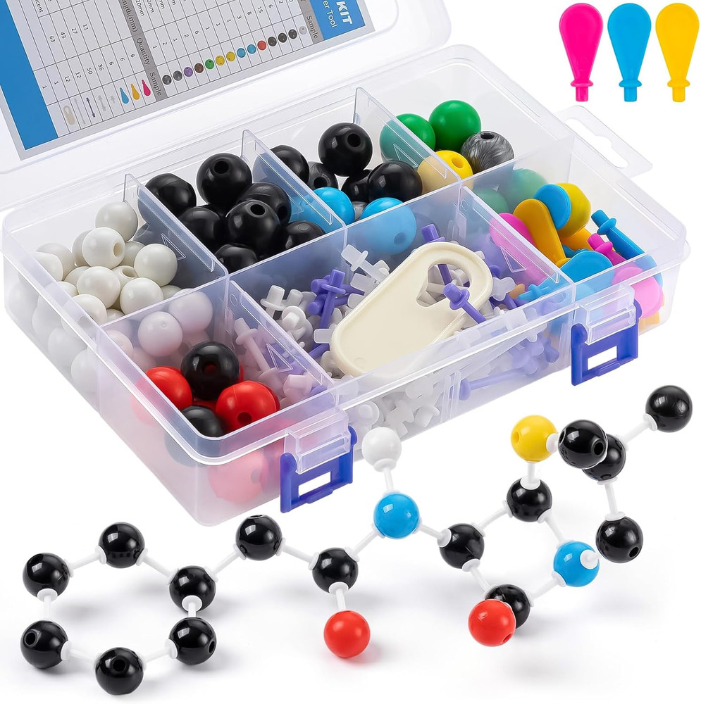 Molecular Model Kit, 208 Pcs Molecular Model Kit Organic Chemistry, Atom Element