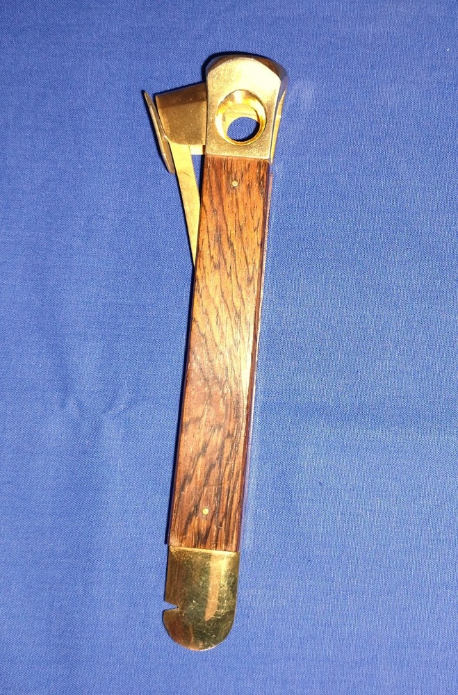 Wooden Handle Cigar Cutter - Solingen