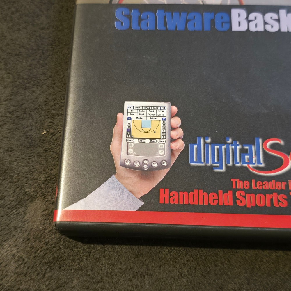 Digital Scout Statware Basketball Software 2002 PC CD-ROM Coaching Stats Program