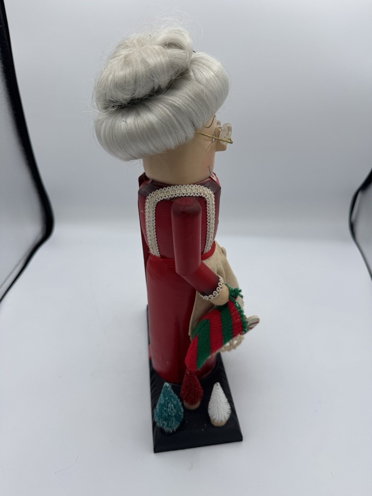Mrs Clause 14inch tall nutcracker