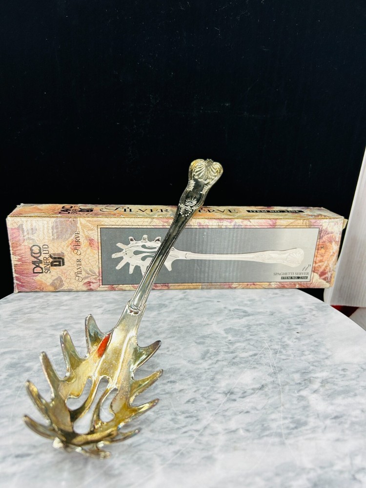 DAVCO SILVER LTD SILVER SERVE 11" spagetti server - NEW *CHECK