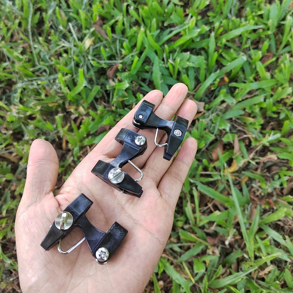 3pcs/sethole Diameter 2mm/3mm/4mm Heavy Tension Flat Line Release Clips For Ki