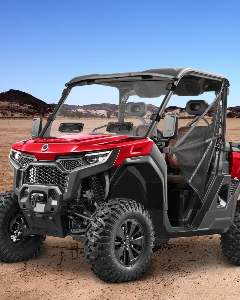Front Windshield For CFMOTO UFORCE U10 Pro/ Pro XL 2025 Vented Windshield Window