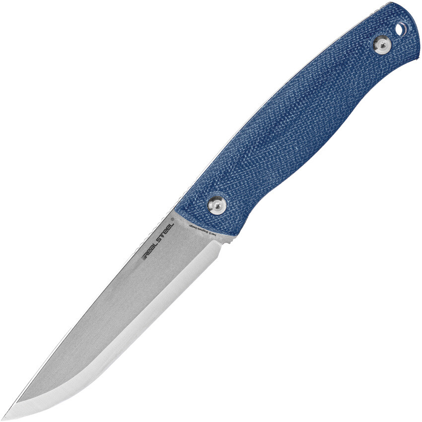 New Real Steel Pathfinder Fixed Blade Denim 3851D