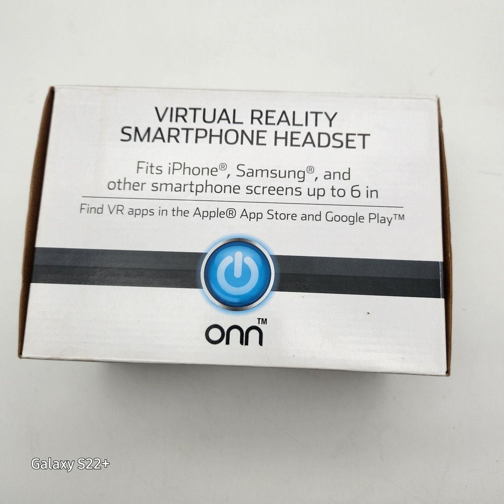 Virtual Reality Smartphone Headset for iPhone or Android #ONA17VR001 ONN