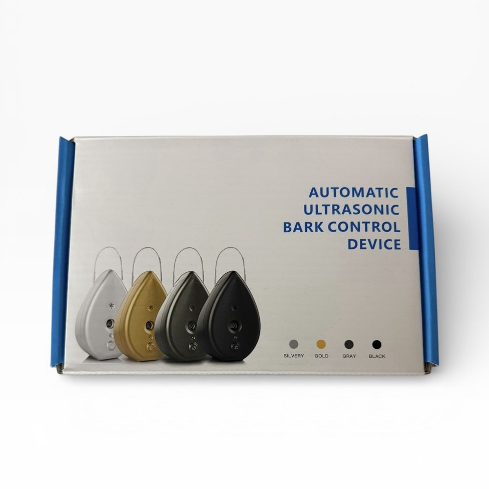 Automatic Ultrasonic Quiet Bark Control Dogs Model M-237 Black - New Open Box