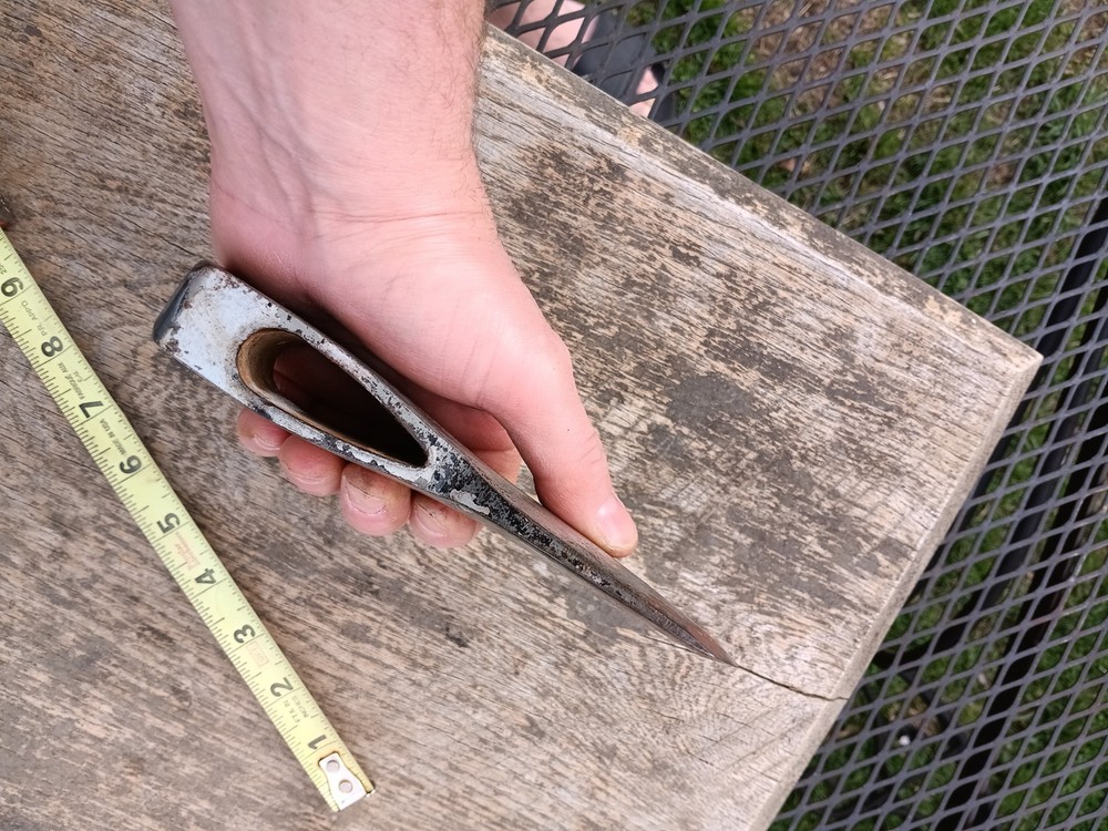 Vintage Plumb Cedar Pattern Axe Head 2 lbs 12 oz