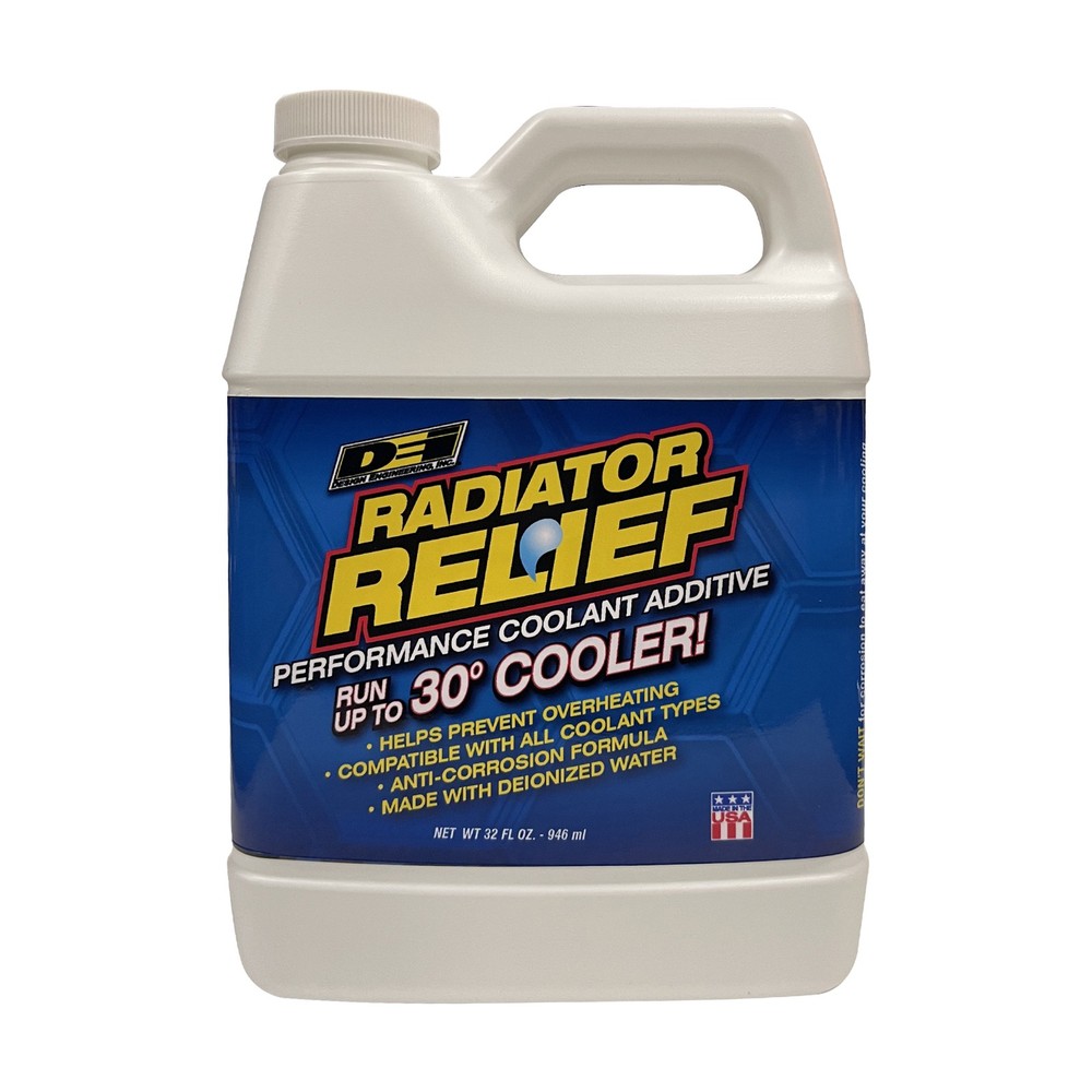 Design Engineering 40104 Radiator Relief 32 oz. Clear