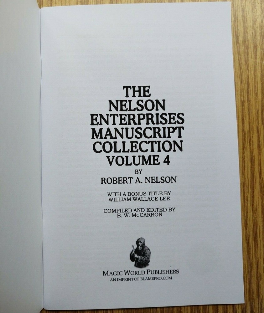 The Nelson Enterprises Manuscript Collection Volume 4