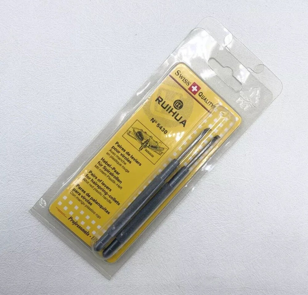 2PC Watch Hairspring Collet Levers