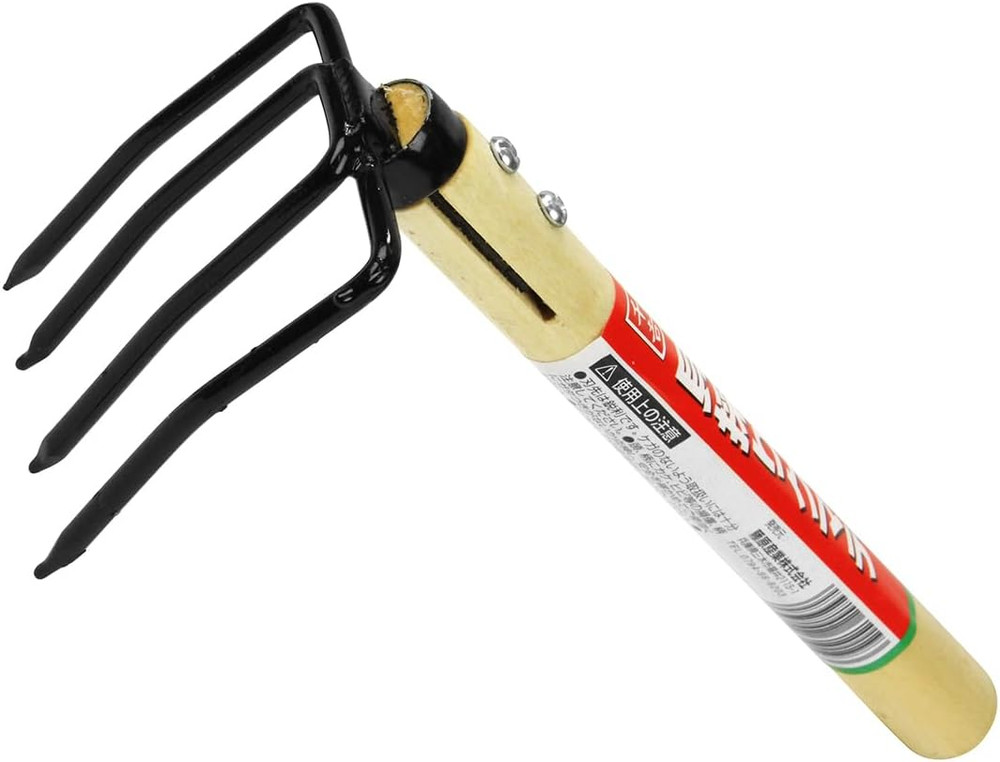 Ninja 4-Tine Rake for Clam Digging (Japan Import)