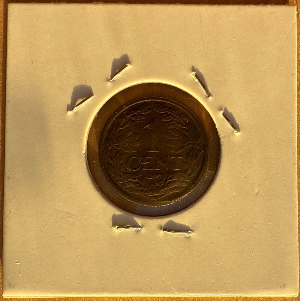 Netherlands - One Cent - 1937 🇳🇱