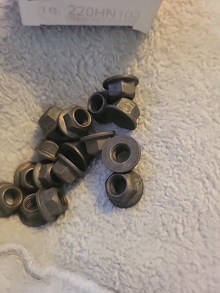 Dana Spicer 220HN103 Draw Key Hex Nut 16 Count