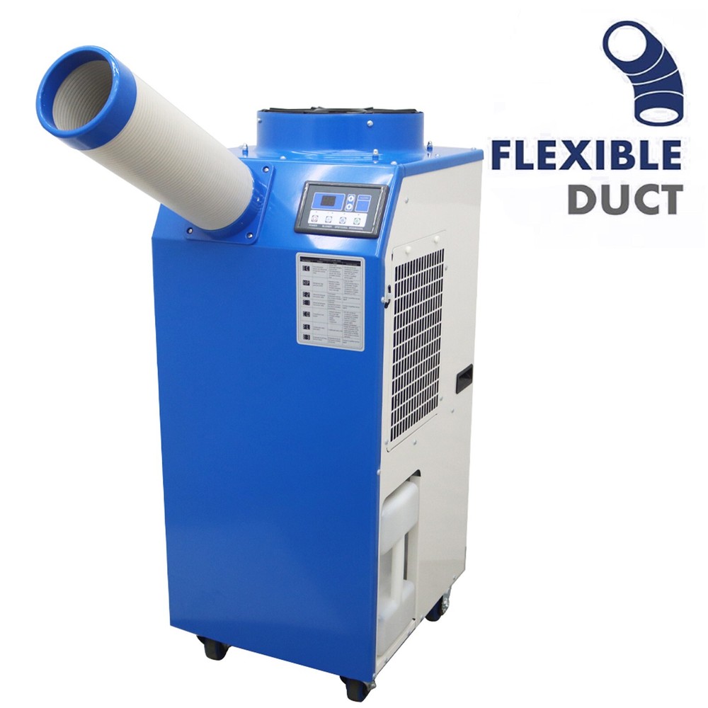 110V Portable Spot Cooler Industrial Air Conditioner 11900Btu Cooling Equipment