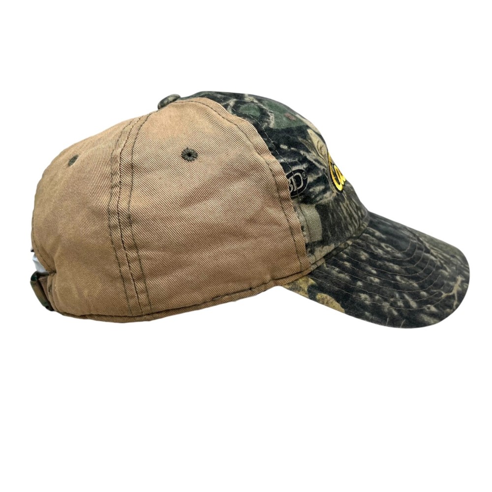 Cabela's Baseball Cap Hat Camoflage Adjustable Strapback Green Men Sz OSFA