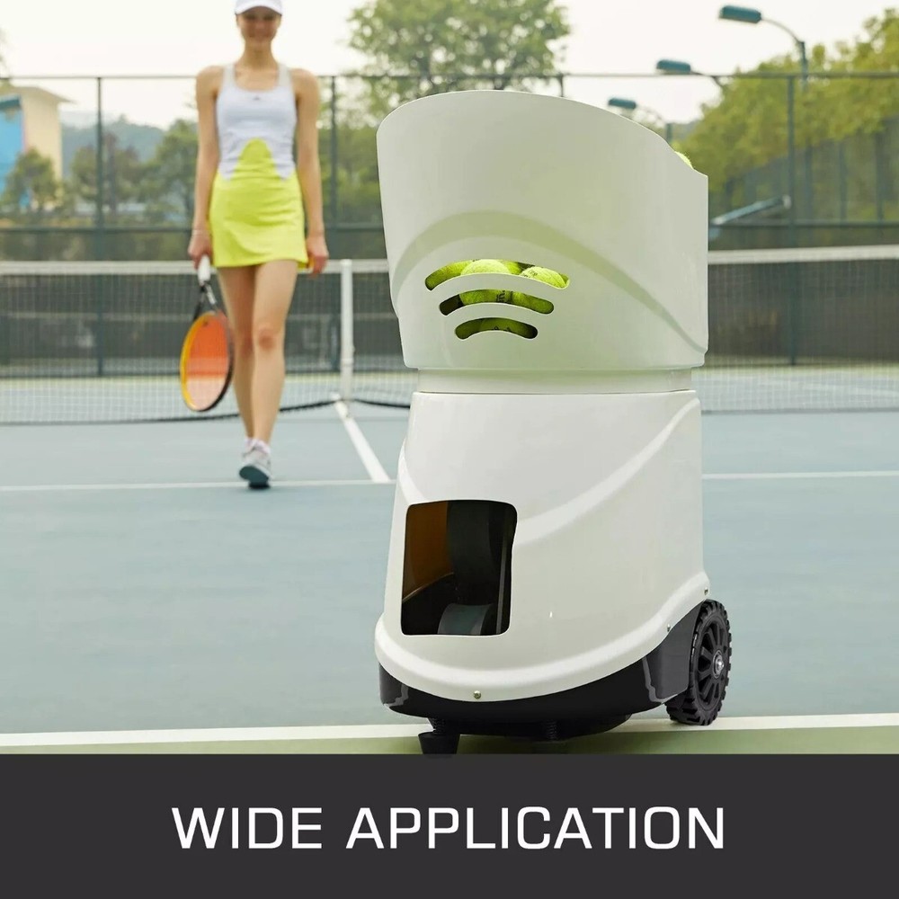Tennis Automatic Serve Machine Portable Tenni Training Machine APP Control Count